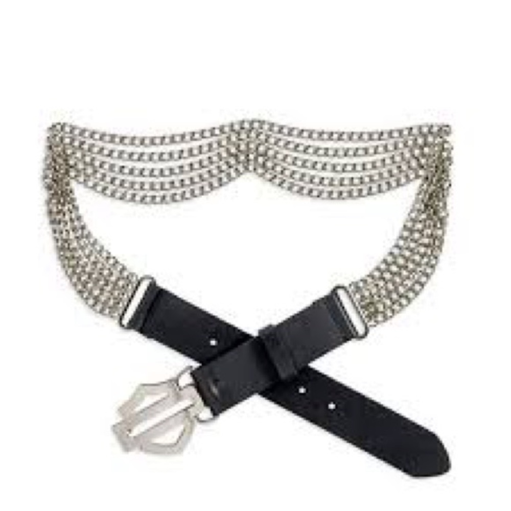 Harley Davidson Bar & Shield Chain Logo Belt